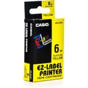 Лента для принтера Casio D XR 6YW1, желтая