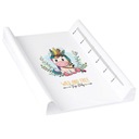 Пеленальный столик белый единорог