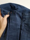 H&M MAMA_jeansy ciążowe Super Skinny_36/S L76cm Długość nogawki długa