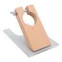 ELEKTRYCZNY WSPORNIK NOŻYCOWY PODPORY AKRYLOWE I DREWNIANE