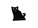 Подставка для книг Cat 1, сплошной металл, черный
