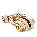 3D puzzle Drevený model Roadster - Wooden.City Počet prvkov 111
