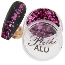 METALLIC ALU FLAKES розовая пыль №4