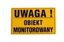 Табло с предупредительной информацией 20х33