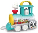 Сенсорный паровозик чу-чу поезд Монтессори ползающая игрушка