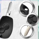 BODY KEY CONSOLE 2 BUTTONS DACIA DUSTER SANDERO LOGAN RENAULT CLIO 3  photo 11