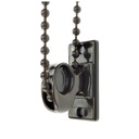 Мини-темно-коричневый натяжитель цепи для рулонных штор