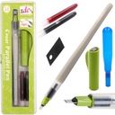 Plniace pero &quot;Parallel Pen&quot;, 3,8 mm, zelený uzáver Dominujúca farba pera zelená