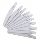 10 напильников-полумесяцев средней зернистости 100/180