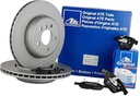 ПЕРЕДНИЕ ДИСКИ+КОЛОДКИ ATE ALFA ROMEO STELVIO 330MM