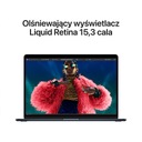 Laptop MacBook Air 15,3 M3 16GB/256GB/US Północ Układ klawiatury US international (qwerty)