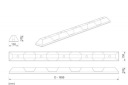 МІЦНИЙ ОБМЕЖУВАЧ PARKINGOWY БЛОКУВАННЯ PARKINGOWA СЕПАРАТОР КОЛІС РЕЗИНОВИЙ 183 CM  (18419073549) фото min 16