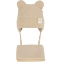 ЗИМНИЙ КОМПЛЕКТ для малышей, ШАПКА, ШАРФ, 42-44 г.