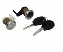 2x WKŁADKA ZAMKA LEWA PRAWA PEUGEOT 206 NOWOŚĆ