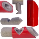 ШАБЛОН ДЛЯ РЕЗКИ ИЗОЛЯЦИИ ТРУБ 15/6 18/6 ТОНКАЯ НАРЕЗКА ALU PEX