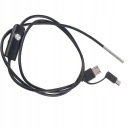 КАМЕРА INSPEKCYJNA ENDOSKOPOWA ANDROID ТЕЛЕФОН PC USB 3W1 МАГНІТ ДЗЕРКАЛО  (18478346065) фото min 12