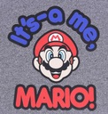 Melanžové tričko Super Mario XS Značka Atmosphere