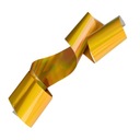 Зеркальная золотая трансферная фольга для нейл-арта, 100 см