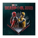 Kalendarz ścienny Marvel: Deadpool & Wolverine 2025