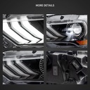 FORD MUSTANG 2018-2023 PHARE PHARES AVANT LED VLAND ENSEMBLEphoto 8
