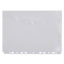 Папка-конверт А4 для переплета, ПРОЗРАЧНАЯ