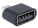 MICRO USB OTG АДАПТЕР USB2.0 - microUSB ЧЕРНЫЙ АДАПТЕР OTG HOST ЧЕРНЫЙ