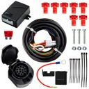 BARRA DE REMOLQUE GANCHO DE REMOLQUE NUEVO PARA MERCEDES A W169 HATCHBACK 04-12 13 PIN JUEGO DE CABLES 