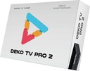 Тюнер-декодер DVBT2 DekoTV PRO2 Наземное телевидение DVB-T2 HEVC H.265 DEKO