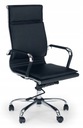 Fotel obrotowy MANTUS krzesło biurowe czarny Głębokość mebla 48 cm