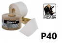 Наждачная бумага INDASA БЕЛАЯ 115 мм P40 МЕТРОВ