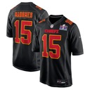 Футболка Mahomes Kansas City Chiefs Super Bowl LVIII Carbon, черная, 3XL