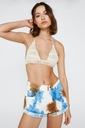 NASTY GAL ŠORTKY JEANS TIE DYE PNR XXJ__XS Veľkosť XS