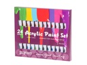 Akrylové farby umelecké viacfarebné 24 tuby EAN (GTIN) 5903039728318