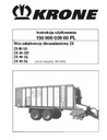 Krone ZX 40 GD/GL, ZX 45 GD/GL - инструкция по эксплуатации PL