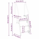 Сходи Vidaxl 144 Cm 58 X 77 X