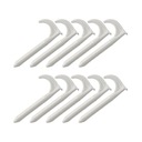 Крючок напольный одинарный L 77 10 шт.