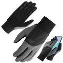 МУЖСКИЕ И ЖЕНСКИЕ ЗИМНИЕ ПЕРЧАТКИ ДЛЯ СМАРТФОНА 4F SOFTSHELL M