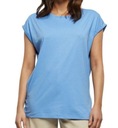 Urban Classics Dámske tričko s predĺženými ramenami modré veľ. S
