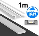 PROFIL LED WODOODPORNY IP67 P11-2 BIAŁY + KLOSZ