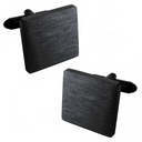 ЗАПОНКИ ДЛЯ КВАДРАТНОЙ РУБАШКИ, МАТОВАЯ СТАЛЬ