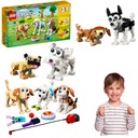 LEGO CREATORS МИЛЫЕ СОБАКИ С ИГРУШКАМИ ХИТ 7в1