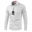 белая мужская рубашка элегантная мужская рубашка джинсы Tommy Hilfiger Slim Fit