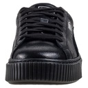 Черные женские туфли Puma Basket Platform 634587 01 38