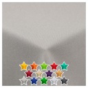 ЭЛЕГАНТНАЯ ГЛАДКАЯ ПРЯМОУГОЛЬНАЯ СКАТЕРТЬ СЕРАЯ 120х220