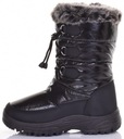 МОДНЫЕ ЖЕНСКИЕ СНЕЖНЫЕ БОТИНКИ НА МЕХЕ ТЕПЛЫЕ ЗИМНИЕ ТУФЛИ, ЧЕРНЫЕ