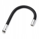 Гибкий черный излив для кухонного смесителя