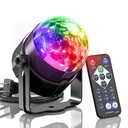 СВЕТОДИОДНЫЙ ПРОЕКТОР DISCO BALL RGB ДЛЯ ВЕЧЕРИНКИ ЛАЗЕР + ПУЛЬТ ДИСТАНЦИОННОГО УПРАВЛЕНИЯ