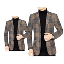 Мужская деловая куртка CASUAL SLIM STYLE размеры M-4XL