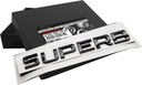 Эмблема-надпись SKODA SUPERB, черный глянцевый OEM QUALITY*