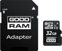 Адаптер GOODRAM 100 МБ, карта памяти microSD 32 ГБ